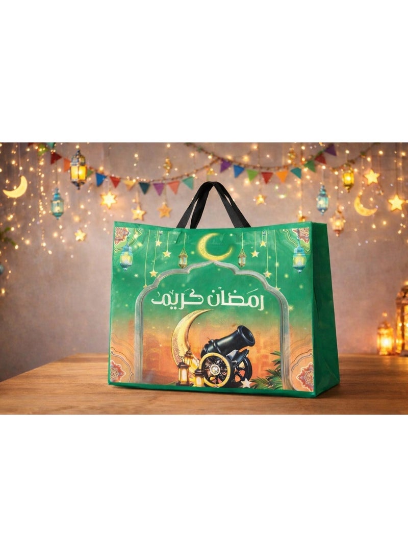Green Ramadan bag 4Pcs 40x45x18 - Image 1